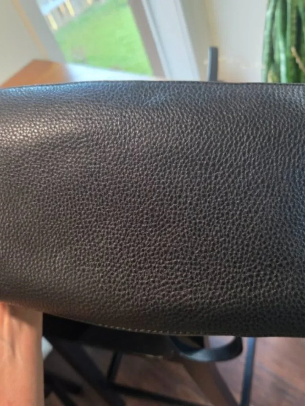 Kate Spade Marti Pebbled Leather Bucket Bag in Black